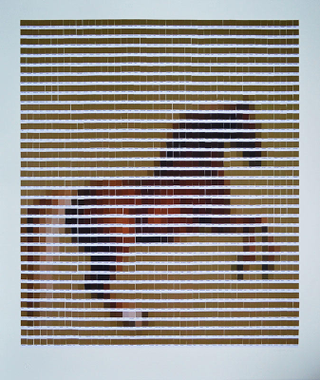 Illustration for article titled Classic paintings recreated using Pantone color chips